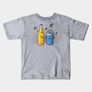 Music To My Beers Kids T-Shirt